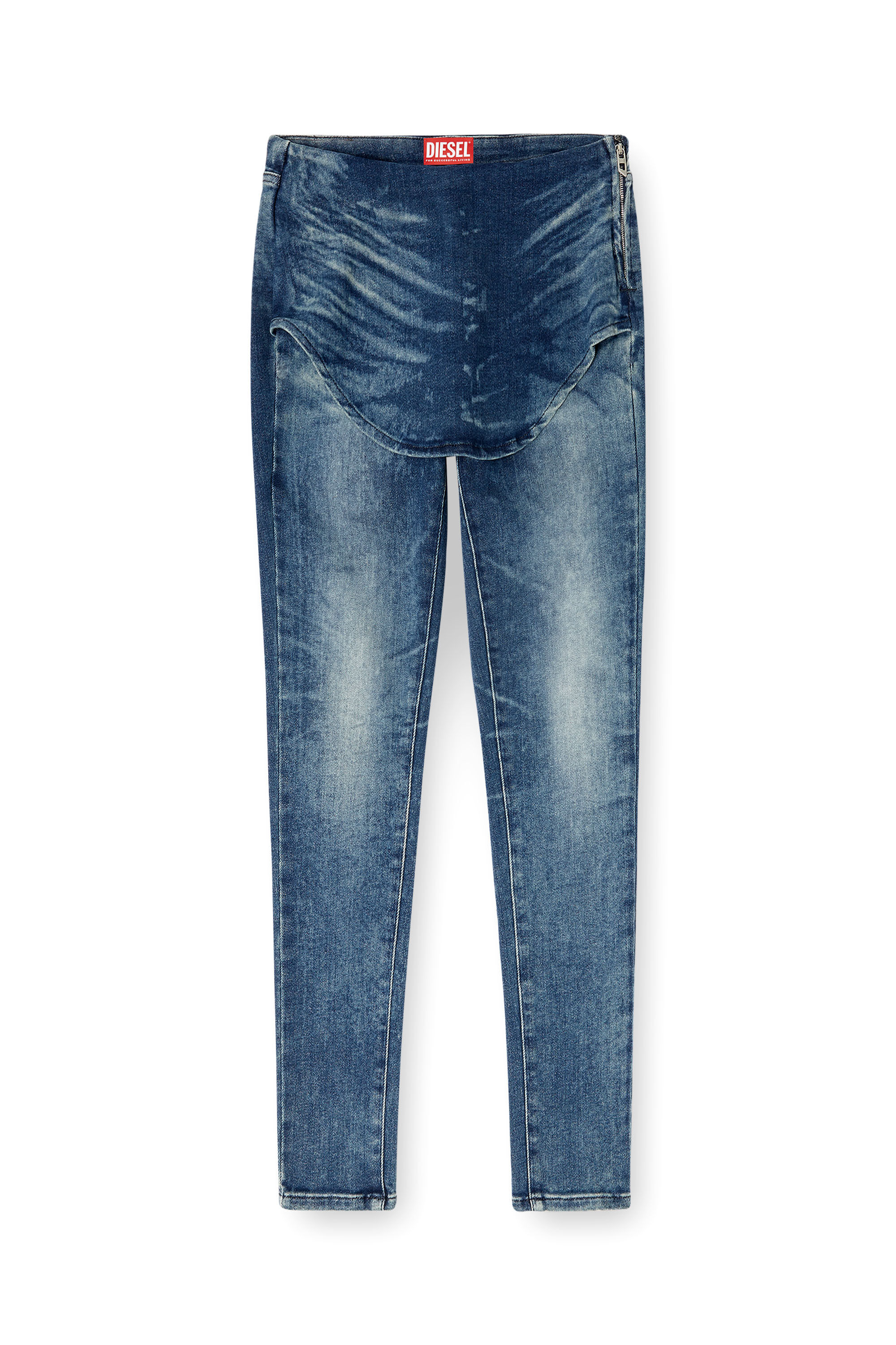 Diesel - Woman's Slim Jeans D-Gnol 09M95, Medium blue - 2