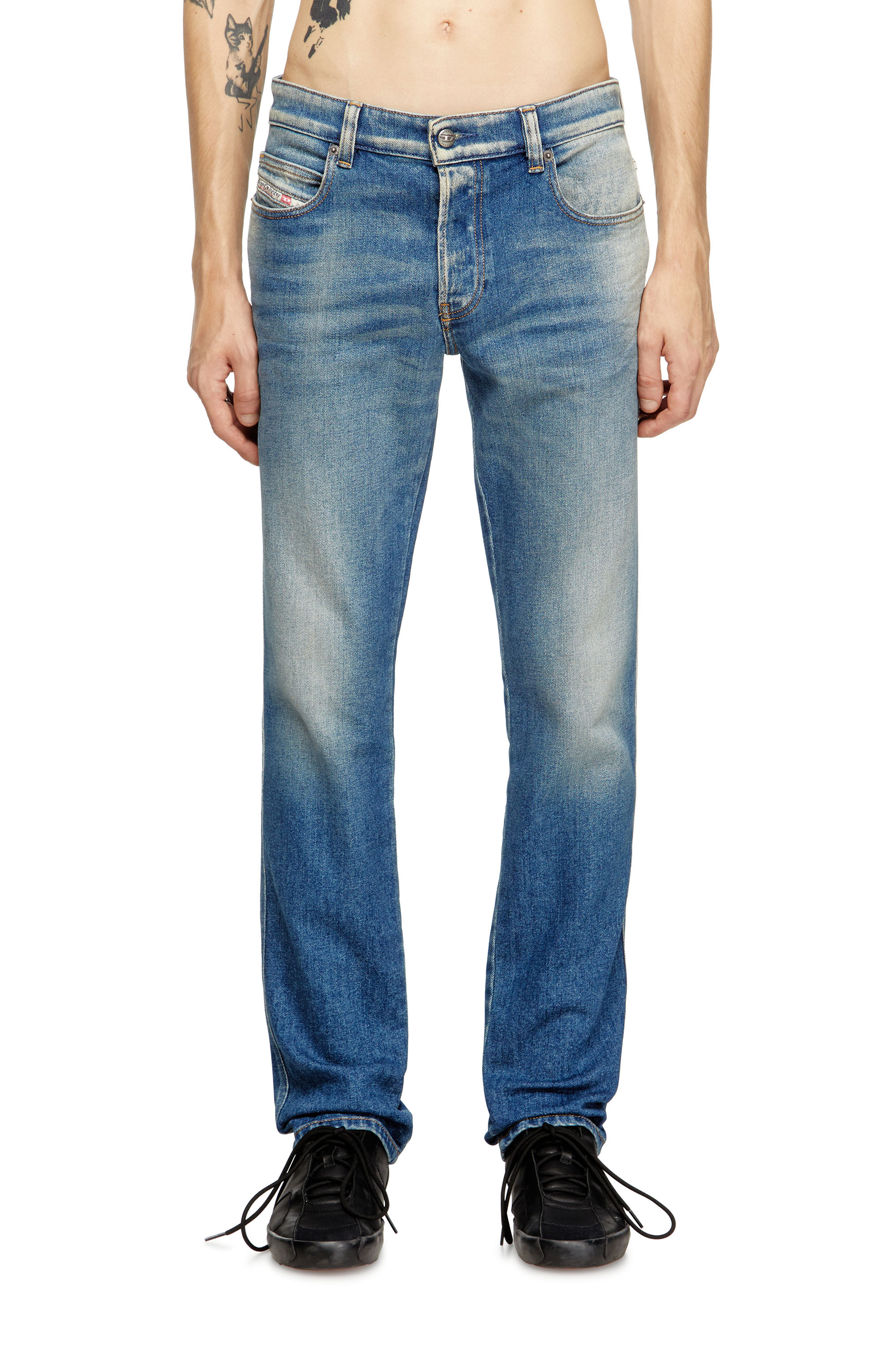 Diesel - Man's Slim Jeans 1993 D-Vyl 09M14, Medium blue - 2