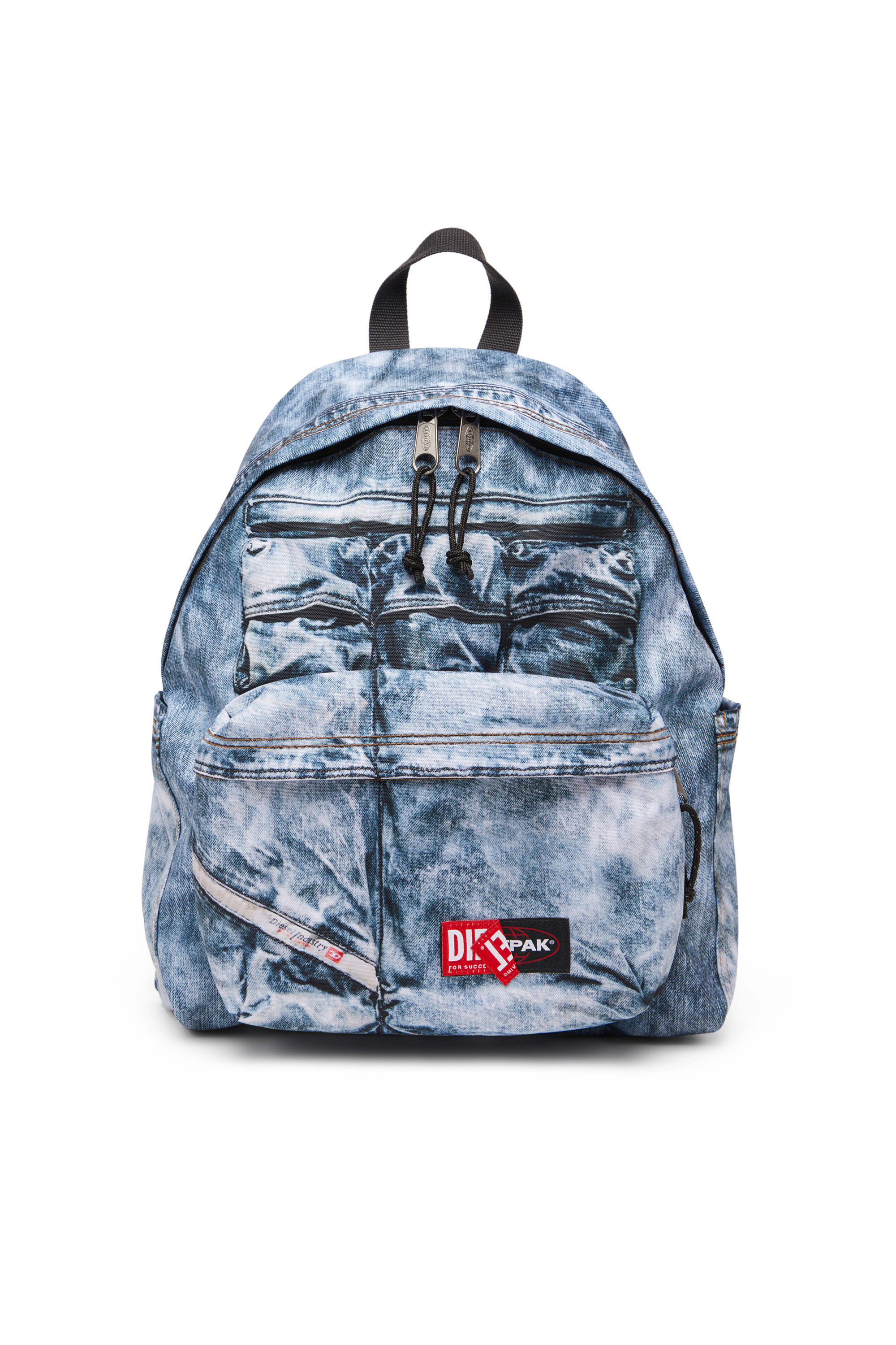 Diesel - DIESEL DAY PAK'R, Unisex's Backpack in trompe l'oeil denim in Blue - 1